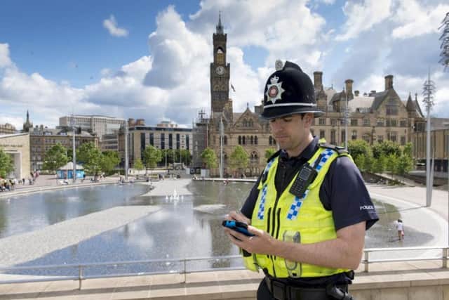 Thousands of tablets and smartphones have been handed out to West Yorkshire Police officers.