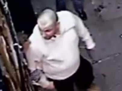 A second CCTV image of the man police want to speak to
