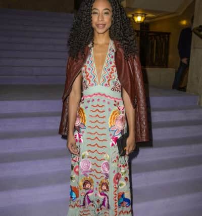 Corrine Bailey Rae on the front row during the Temperley Autumn/Winter 2017 London Fashion Week show at Banking Hall, London.  Matt Crossick/PA Wire