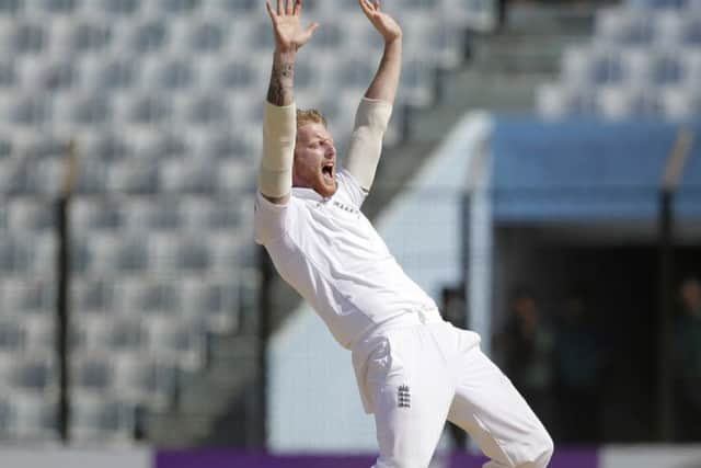 England's Ben Stokes has landed a Â£1.7m deal to play in the IPL this year. Picture: AP/A.M. Ahad