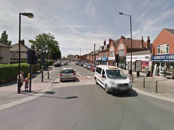 The boy was knocked down while using this crossing in Sandringham Road, Doncaster. Picture: Google