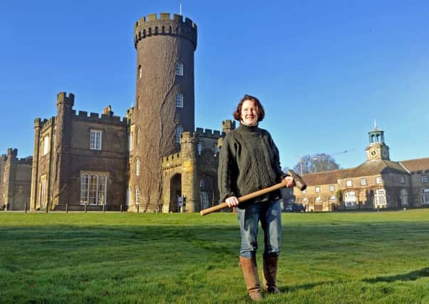 Lady Masham is creating a country club and spa at Swinton Park Hotel near Masham.  Picture by Tony Johnson.