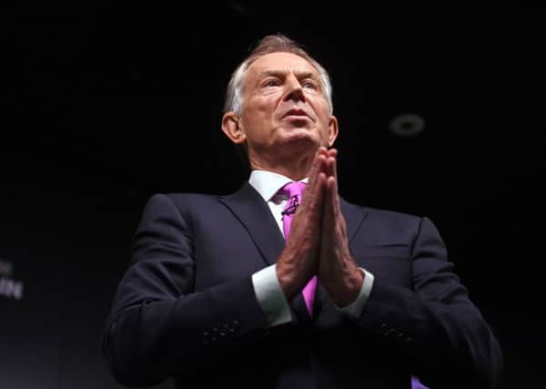 Tony Blair's Brexit intervention has not been welcomed.