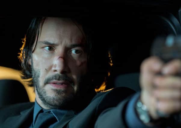 RETURN: Keanu Reeves as John Wick. . Picture credit should read: PA Photo/David Lee/Warner Bros. WARNING: This picture must only be used to accompany PA Feature FILM Reviews.