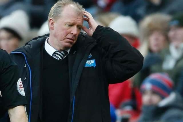 FALTERING: Derby County boss Steve McClaren has seen his expensively-assembled team stutter in recent weeks in its bid for promotion from the Championship.