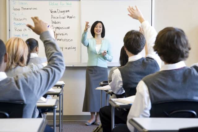There is concern about the number of teachers leaving the profession. (PA).