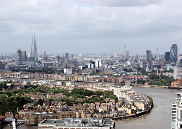 London skyline. Photo credit: Sean Dempsey/PA Wire