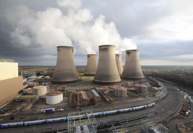 Drax Power Station near Selby, North Yorkshire.