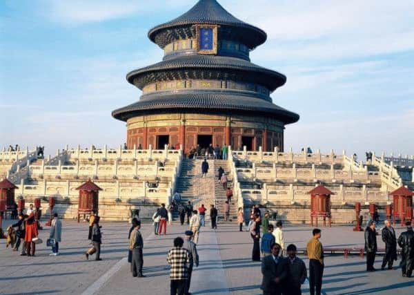 The Temple of Heaven, Beijing, China.  See PA Feature TRAVEL Yangtse China. PA Photo/Handout.