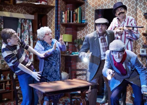 Birmingham Stage Company presents Gangsta Granny by David Walliams, which will be on stage in Leeds in May. Pic: Mark Douet