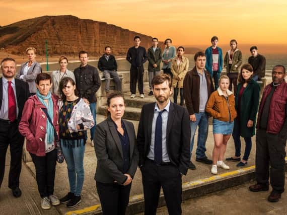 The cast of ITV's Broadchurch