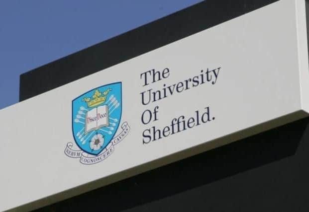 The outside of the University of Sheffield building
