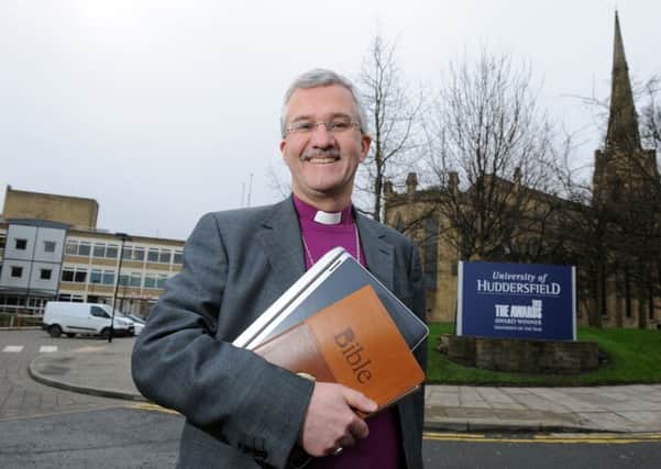 The Rt Rev Dr Jonathan Gibbs, Bishop of Huddersfield.