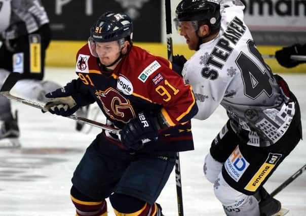 Guildford Flames Andrew McKinney will be playing in the Elite League next season. Pic submitted by EIHL.