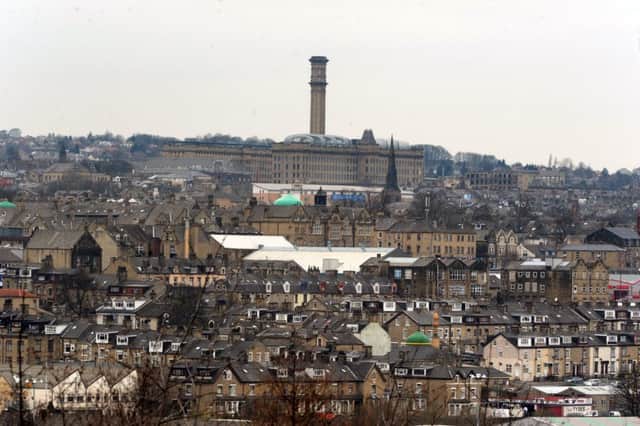 Manningham Mills dominates the skyline of Bradford, which is one of the most affordable cities in Britain