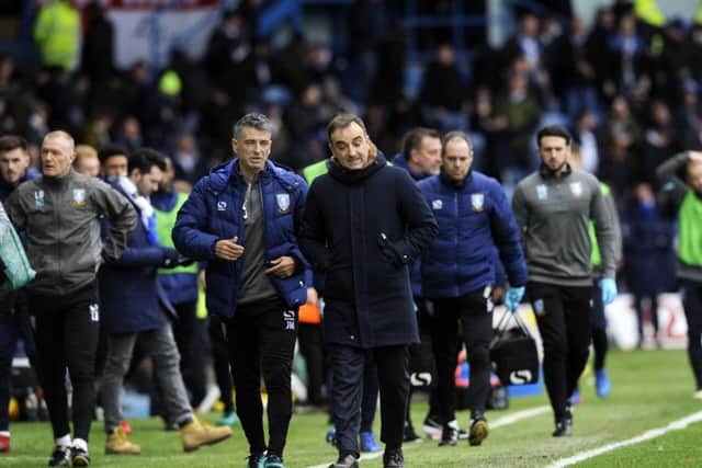 HARD TO TAKE: Sheffield Wednesday boss, Carlos Carvalhal. Picture: Steve Ellis
