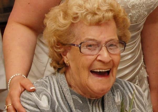 Betty Laird, 88, who died after a "cash for crash" collision in Leeds, as a judge who discharged a jury after attempts were made to bribe its members has convicted three men involved in the scam.
