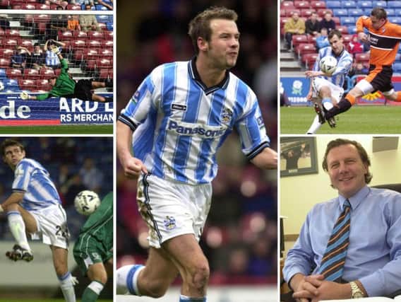 Five familiar faces for Huddersfield Town fans - all involved in the run to the FA Cup fifth round in 1999