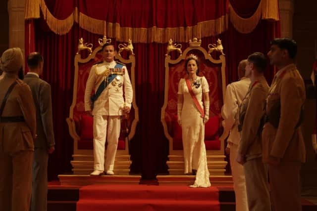 Hugh Bonneville and Gillian Anderson, two of the stars of upcoming film Viceroy's House