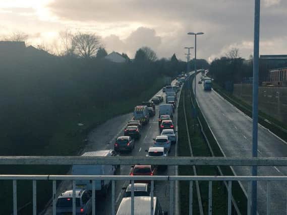 TRAFFIC: The delays being caused by the incident