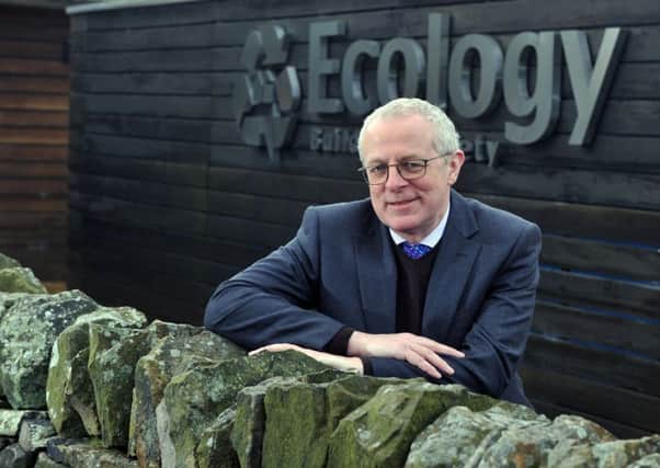 Ecology Building Society chief executive Paul Ellis at their offices in Silsden near Keighley.  Picture: Tony Johnson