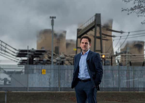 Andy Koss, CEO of Drax Power. Picture: James Hardisty