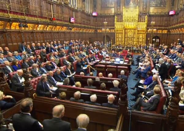 The House of Lords defeated the Government yesterday over Brexit.