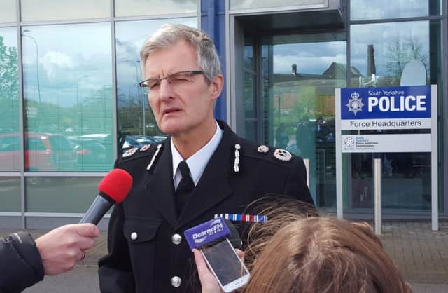 David Crompton was asked to resign as South Yorkshire's police chief