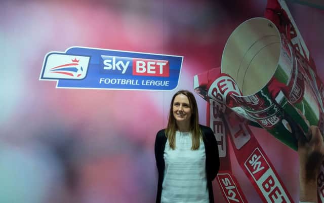 Date: 3rd March 2017. Picture James Hardisty.
Caroline Ackroyd, Director of Commercial Finance for Skybet & Gaming, picture at their offices in Leeds.