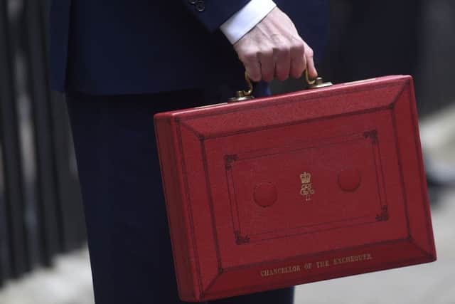 File photo dated 16/03/16 of the Chancellor of the Exchequer's red Ministerial box.