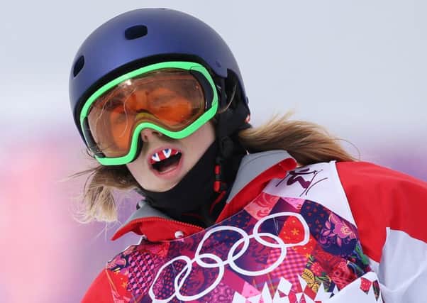 Great Britain's Katie Summerhayes following her second run in the Ladies Ski Slopestyle Final during the 2014 Sochi Olympic Games in Krasnaya Polyana, Russia. (Picture: Andrew Milligan/PA Wire)