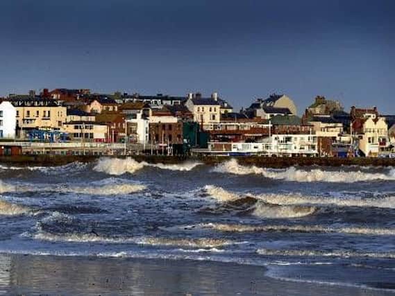 A woman has been rescued from the sea at Bridlington