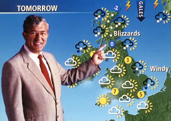 Former BBC weather presenter Bill GIles