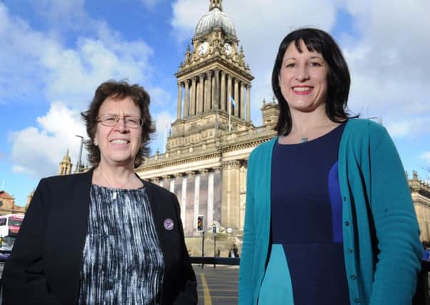 Judith Blake and Rachel Reeves are spearheading a campaign in Leeds for a statue to honour a prominent female.