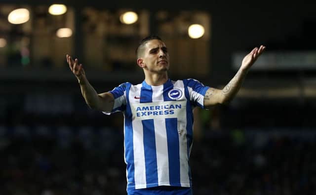Brighton & Hove Albion's Anthony Knockaert scored his side's opener at Rotherham. Picture: Gareth Fuller/PA