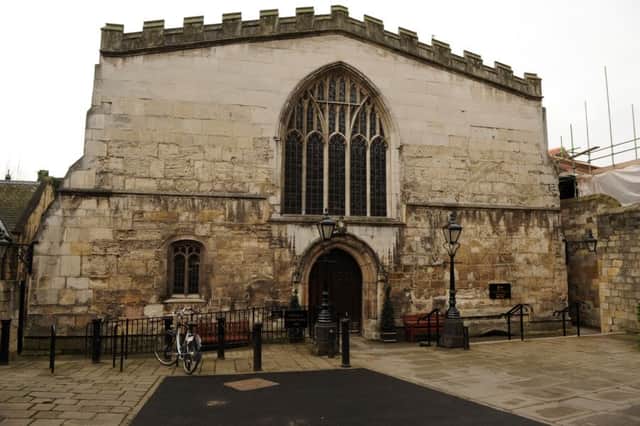 Yorks historic Guildhall.  Picture Bruce Rollinson