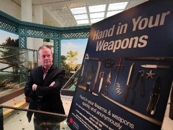Shooting victim Christopher Wright backed the most recent weapons amnesty