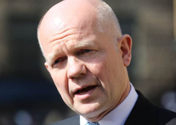 William Hague is advocating an early election.