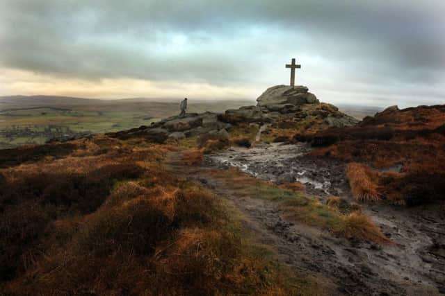 The view across to Rylstone Cross is one of Heather Hutchinson's favourites.