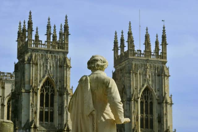 The statue of William Etty, born in York in  1787