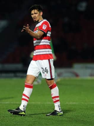Doncaster Rovers' Niall Mason.  Picture: Jonathan Gawthorpe