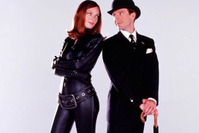 Uma Thurman and Ralph Fiennes in The Avengers