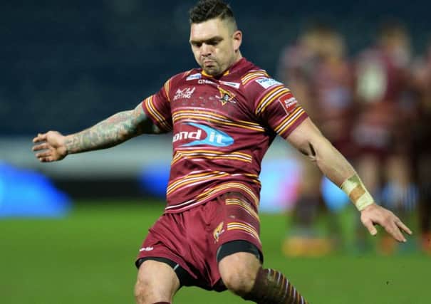 Mr Prolific Danny Brough of 
Huddersfield Giants. (Picture: Bruce Rollinson)