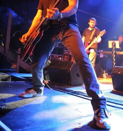 Peter Hook in concert with his band The Light. Picture: Stefano Masselli