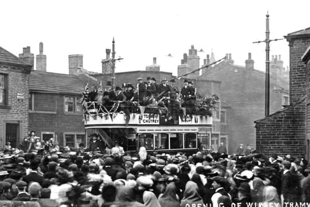 Wibsey tramway opening 9  October 1907