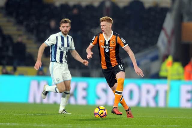 Hull City's Sam Clucas. Picture: Tony Johnson.