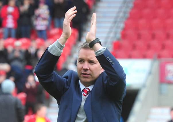 FORTRESS KEEPMOAT: Doncaster Rovers' manager Darren Ferguson. Picture: Tony Johnson