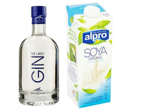 Gin and non-dairy milk have been added to Britain's inflation basket