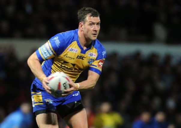 Danny McGuire: The Leeds Rhinos captain was back amongst the tries last Friday.