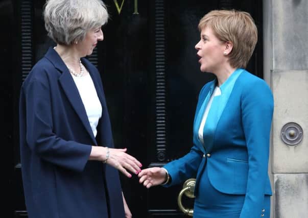 Theresa May and Nicola Sturgeon are engaged in a battle of wills over Scottish independence.